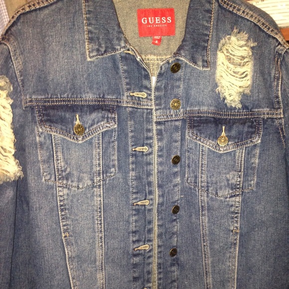 New Guess Denim Jacket - Picture 4 of 5